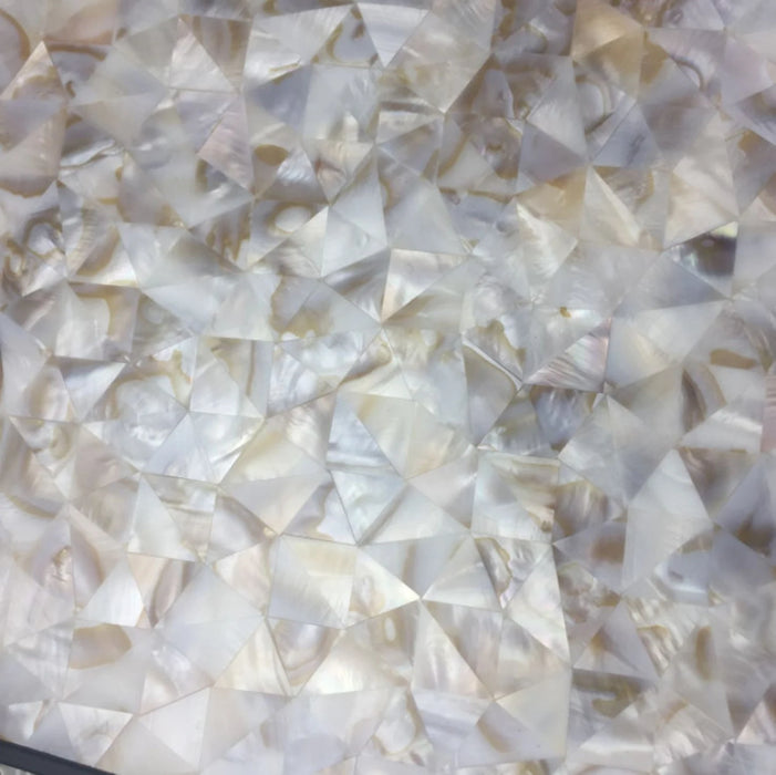8mm Thickness Seamless Natural Shell Mosaic Triangle Mother Of Pearl Kitchen Backsplash Bathroom Wall Tile MOPSL011 - My Building Shop
