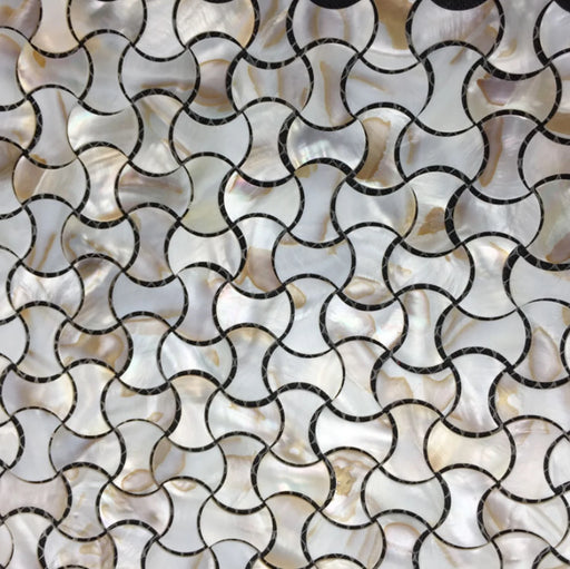 2mm Thickness Irregular Mother Of Pearl Shell Mosaic For Kitchen Backsplash Bathroom Wall Tile MOPSL015 - My Building Shop