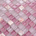 11 PCS Pink Glass Mosaic Mix Stone Mosaic Wall Backsplash SGMT09091 Bathroom Tile - My Building Shop