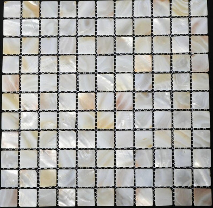 Natural Mother of pearl tile backsplash kitchen bathroom sea shell pearl mosaic MOP001 white mother of pearl mosaics - My Building Shop