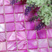 11 PCS Dying Purple Pink Mother of pearl shell mosaic kitchen backsplash MOP052 mother of pearl shell bathroom wall tile - My Building Shop