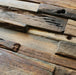 Boat Wooden Mosaic NWMT027 Natural Strip Wood Backsplash Tile - My Building Shop