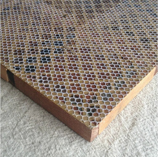Natural Wood Mosaic NWMT046 Wooden Kitchen Tile Ancient Wood Backsplash - My Building Shop