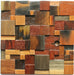 Wood Mosaic Tile Ancient Boat Wooden Wall Backsplash NWMT007 - My Building Shop