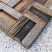 Ancient Boat Wood Mosaic NWMT029 Natural 3D Wooden Pattern Backsplash Tile - My Building Shop