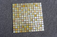 5 PCS Sugar Yellow Gold Rainbow Glass Mosaic Tile Backsplash CGMT1907 Crystal Glass Mosaic Bathroom Kitchen Wall Tiles - My Building Shop
