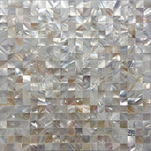 Seamless White Mother of pearl tile kitchen backsplash MOP19024 natural square shell mosaic bathroom wall tile - My Building Shop