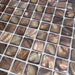 11 PCS Dying Coffee Brown Mother of pearl tile backsplash MOP19027 shell mosaic bathroom wall tile - My Building Shop