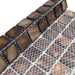 11 PCS Dying Coffee Brown Mother of pearl tile backsplash MOP19027 shell mosaic bathroom wall tile - My Building Shop
