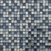 5 PCS Gray blue glass mosaic wall tile kitchen backsplash JMFGT080 silver crystal glass bathroom tiles - My Building Shop