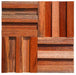 11 PCS Solid Wood Moaic Wall Tile 3D Natural Wooden Backsplash Wallboard DQ195 - My Building Shop
