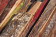 6 PCS Painted Ancient Boat Wood Wall Tile 3D Wooden Pattern Panel Backsplash Mosaic Tiles DQ123 - My Building Shop