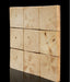 11 PCS Flat Pine Wood Moaic 3D Natural Wooden Panel Wall Backsplash Tile DQ130 - My Building Shop