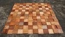 11 PCS Natural RoseWood Moaic 3D Solid Wood Wall Backsplash Tile DQ134 - My Building Shop