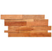 6 PCS Natural Wood Wall Tile 3D Pattern Panel Solid Wooden Mosaic Tiles Backsplash DQ085 - My Building Shop