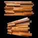 6 PCS Brick Interlocking Ancient Old Wood Backsplash 3D Pattern Panel Wooden Mosaic Wall Tile DQ089 - My Building Shop