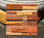11 PCS Ancient Boat Old Wood Mosaic Backsplash Wooden 3D Pattern Panel Wall Tile DQ107 - My Building Shop