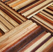 11 PCS Natural Solid Linear Wood Backsplash 3D Pattern Panel Wooden Mosaic Wall Tile DQ104 - My Building Shop