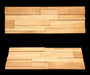 4 PCS Natural Solid Wood Wall Backsplash Tile 3D Wooden Pattern Panel Mosaic DQ095 - My Building Shop