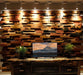 4 PCS Ancient Boat Wood Mosaic Backsplash 3D Solid Wooden Wall Tile Pattern Panel DQ068 - My Building Shop