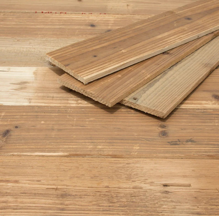 1 Square Meter Old Tree Wood Board For Wall Floor Solid Wooden Backsplash Tile DQ076 - My Building Shop