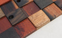 11 PCS Natural Wood Backsplash Tile 3D Pattern Panel Ancient Boat Wooden Mosaic Wall Tiles DQ037 - My Building Shop