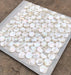 11 PCS 30mm Penny Round White Mother Of Pearl Tile For Kitchen Backsplash Bathroom Shell Mosaic Wall Tiles MOPN029 - My Building Shop