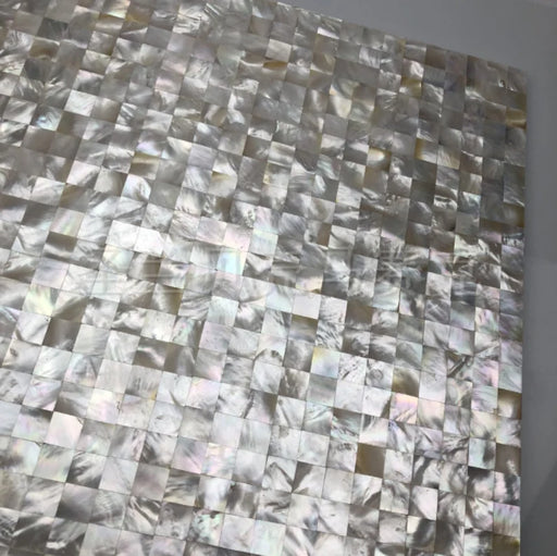 2mm Thickness Seamless White Lip Mother Of Pearl Tile Backsplash Bathroom Shell Mosaic MOPSL030 - My Building Shop