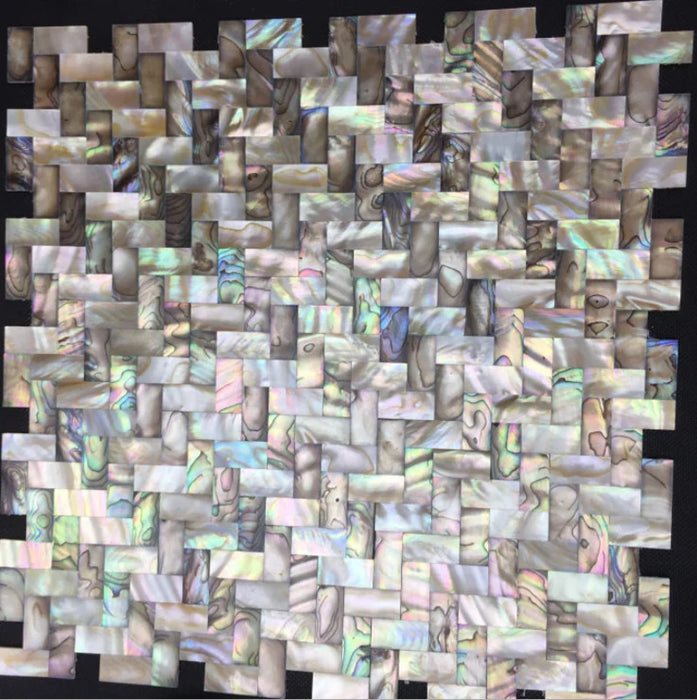 2mm Thickness Dying Mother Of Pearl Shell Mosaic Kitchen Backsplash Bathroom Tile MOPSL003 - My Building Shop