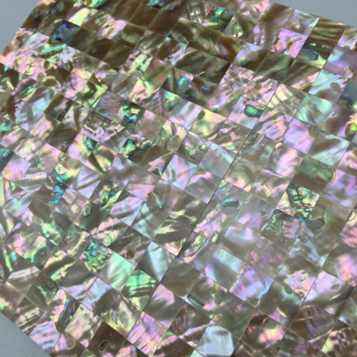 Luxurious Gold Abalone Shell Tile Groutless Seamless Mother Of Pearl K ...