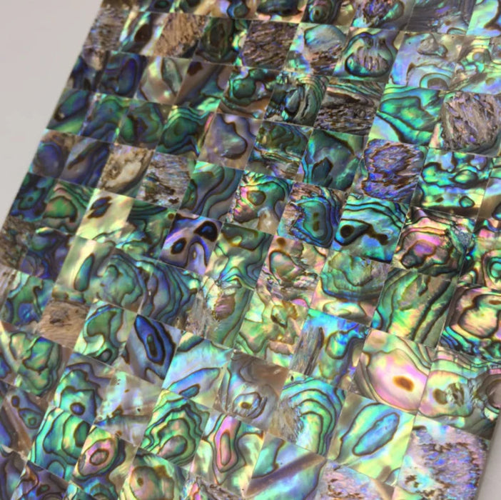 Luxurious Natural Abalone Shell Mosaic Seamless Mother Of Pearl Tile F ...