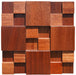 11 PCS Natural Wood Moaic Wall Tile Backsplash 3D Wooden Wallboard Tiles DQ199 - My Building Shop