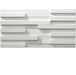 6 PCS Natural White Solid Wood Wall Mosaic 3D Wooden Pattern Panel Backsplash Tile DQ099 - My Building Shop