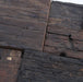 6 PCS Ancient Boat Black Wood Mosaic Tile 3D Wooden Pattern Panel Backsplash Wall Tiles DQ057 - My Building Shop