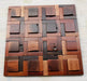 11 PCS Ancient Boat Wood Backsplash 3D Pattern Panel Solid Wooden Mosaic Wall Tile DQ052 - My Building Shop