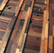 5 PCS Ancient Boat Wood Wall Tile Backsplash 3D Pattern Panel Natural Wooden Mosaic Tiles DQ050 - My Building Shop