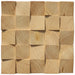 11 PCS Original Wood Natural Pine Tile 3D Wall Pattern Panel Wood Mosaic Tiles DQ003 - My Building Shop