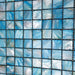 11 PCS Dying Blue Mother Of Pearl Shell Mosaic For Kitchen Backsplash Bathroom Wall Tile MOPSL038 - My Building Shop
